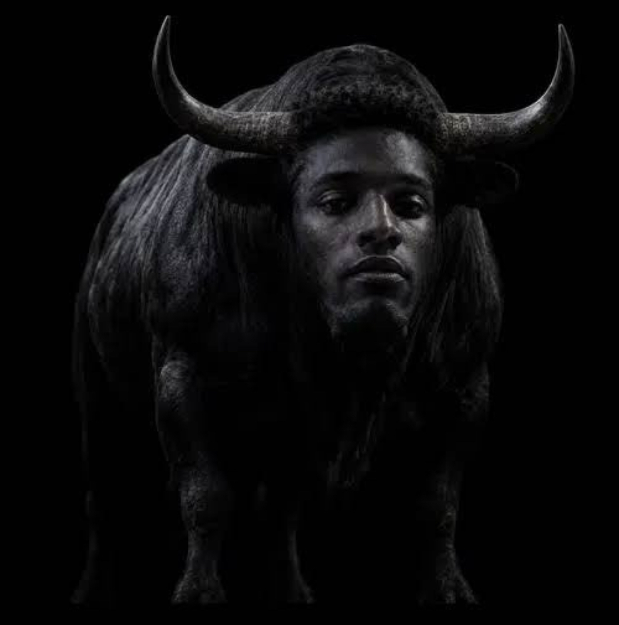 Dark bull origin artwork